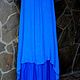 dress blue cotton harvester, Dresses, Temryuk,  Фото №1