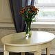 This is the classic version of the oval table, made in the style of Provence. At your request, there may be changes in the tinting of the product, the layout, and adding decorations to your taste.
