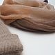 Snood scarf knitted beige kid mohair in two turns. Snudy1. Scarfland. Online shopping on My Livemaster.  Фото №2