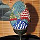Easter egg on stand. Large. blue No. №2, Eggs, Hotkovo,  Фото №1