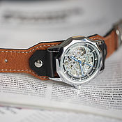 Украшения handmade. Livemaster - original item watches: Verne Brown. Handmade.