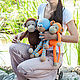 Order Knitted monkey. 42 cm. GALAtoys. Livemaster. . Stuffed Toys Фото №3