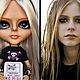 Кукла blythe Avril Lavigne. Кукла Кастом. Татьяна Андрианова. Ярмарка Мастеров.  Фото №10