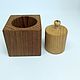 Order Wooden toy Montessori First sorter Cube-Cylinder. Shop Grizunok teether. Livemaster. . Teethers and rattles Фото №3