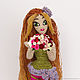 Order Amigurumi doll pattern. Crochet fairy Flora toy. InspiredCrochetToys. Livemaster. . Knitting patterns Фото №3