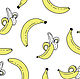 Supplex print 'Bananas', Fabric, Moscow,  Фото №1