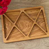 Для дома и интерьера handmade. Livemaster - original item Large wooden menagerie, tray. Handmade.