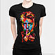 Cotton t-shirt 'David Bowie'. T-shirts and undershirts for men. Dreamshirts. Online shopping on My Livemaster.  Фото №2