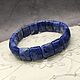 Bracelet natural stone sodalite with cut. Bead bracelet. naturalkavni. My Livemaster. Фото №6