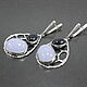 Ring Earrings Amethyst Aventurine 925 Sterling Silver GR0014. Jewelry Sets. Sunny Silver. My Livemaster. Фото №4