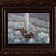 Oil painting 'Winter frost'. Pictures. Zhanne Shepetova. Online shopping on My Livemaster.  Фото №2