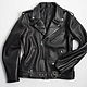 Men's leather jacket made of very thick leather, Mens outerwear, Pushkino,  Фото №1