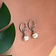 Серьги с жемчугом. Серьги классические. Katerina Moroz accessories for you (katerinamoroz). Ярмарка Мастеров.  Фото №6