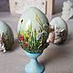 Easter eggs: Set of Hares in the grass, with voluminous decor and painting. Eggs. BronvenGift (bronven). My Livemaster. Фото №5