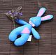 Felt toy 'Heart rabbit', Stuffed Toys, Tula,  Фото №1
