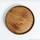 Medium wooden Round Serving tray (25#5. Trays. ART OF SIBERIA. My Livemaster. Фото №6