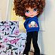 Заказать Интерьерная кукла: одежда Кукле блайз кастом custom Blythe. Мастерская подарков Елены Смирновой. Ярмарка Мастеров. . Одежда для кукол Фото №3