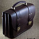 Portfolio: Men's briefcase leather, Brief case, Smolensk,  Фото №1