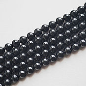 Материалы для творчества handmade. Livemaster - original item Swarovski pearls 5 mm. Mystic Black. Handmade.