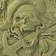 3D модель STL файл для 3Д принтера и ЧПУ Пиратский флаг. Шаблоны для резки. 3dprint-models. Интернет-магазин Ярмарка Мастеров.  Фото №2