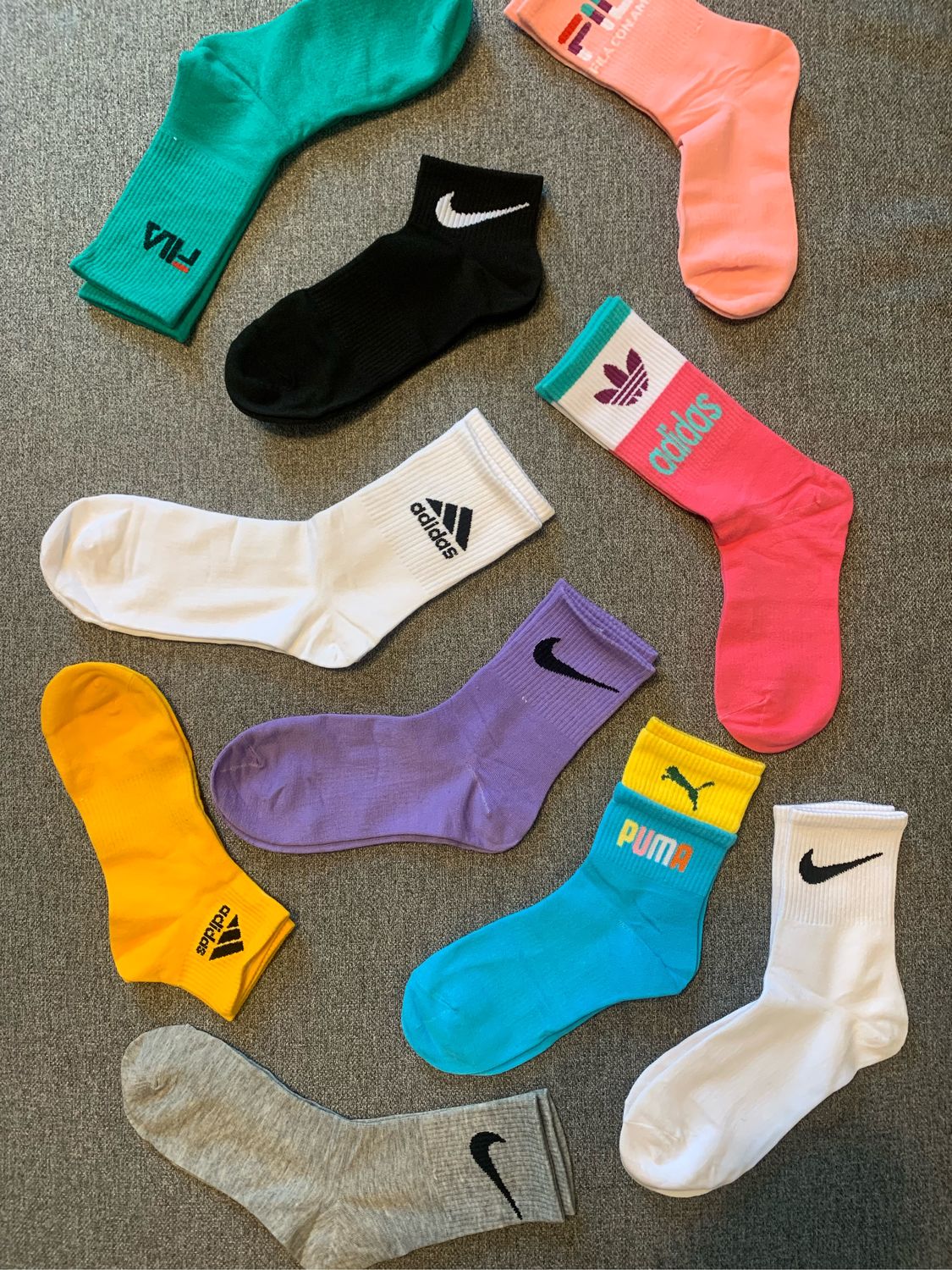 Nike fila adidas sale