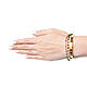 Tourmaline bracelet, Natural Stones chain bracelet. Bead bracelet. Irina Moro. My Livemaster. Фото №5