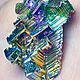 Bismuth (metal) rainbow (synthesized crystal 47/30 mm) Germany. Minerals. Stones of the World. My Livemaster. Фото №6