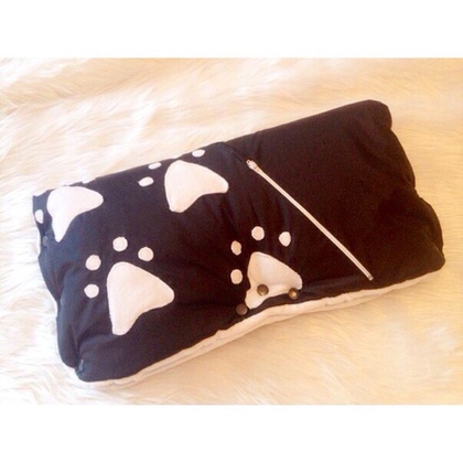 Аксессуары для колясок ручной работы. Муфта для рук