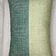 Декоративная подушка COMBO COL. GREEN, hand made. Подушки. VGM-shop (vgm-shop). Ярмарка Мастеров.  Фото №4