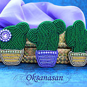 Jewelry sets: earrings and pendant Blue Turkish cucumber Paisley