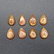 Natural sun stone cabochon pear 10h14 mm. Cabochons. yakitoriya. Online shopping on My Livemaster.  Фото №2