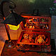 НА ЗАКАЗ  Кузя с сундуком-кладовкой. Кукольные домики. Потайные мини-домики Ольги Мутиной (olgamutina). Ярмарка Мастеров.  Фото №5