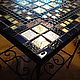 Wrought iron table with mosaic 'Ramses', Tables, Moscow,  Фото №1