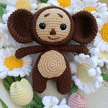Куклы и игрушки ручной работы. Ярмарка Мастеров - ручная работа Чебурашка. Handmade.