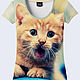 Женская футболка "Рыжий котенок", Футболки, Белгород,  Фото №1