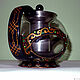 The teapot 'emerald East'. Teapots & Kettles. AZOZA. My Livemaster. Фото №5