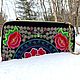 Сумка клатч в стиле Фриды Кало. Сумка через плечо. Серебряный Грааль. Ярмарка Мастеров.  Фото №5