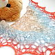Crocheted openwork shawl-handkerchiefs for dolls, doll clothing. Clothes for dolls. Lace Shawl by Olga. Online shopping on My Livemaster.  Фото №2