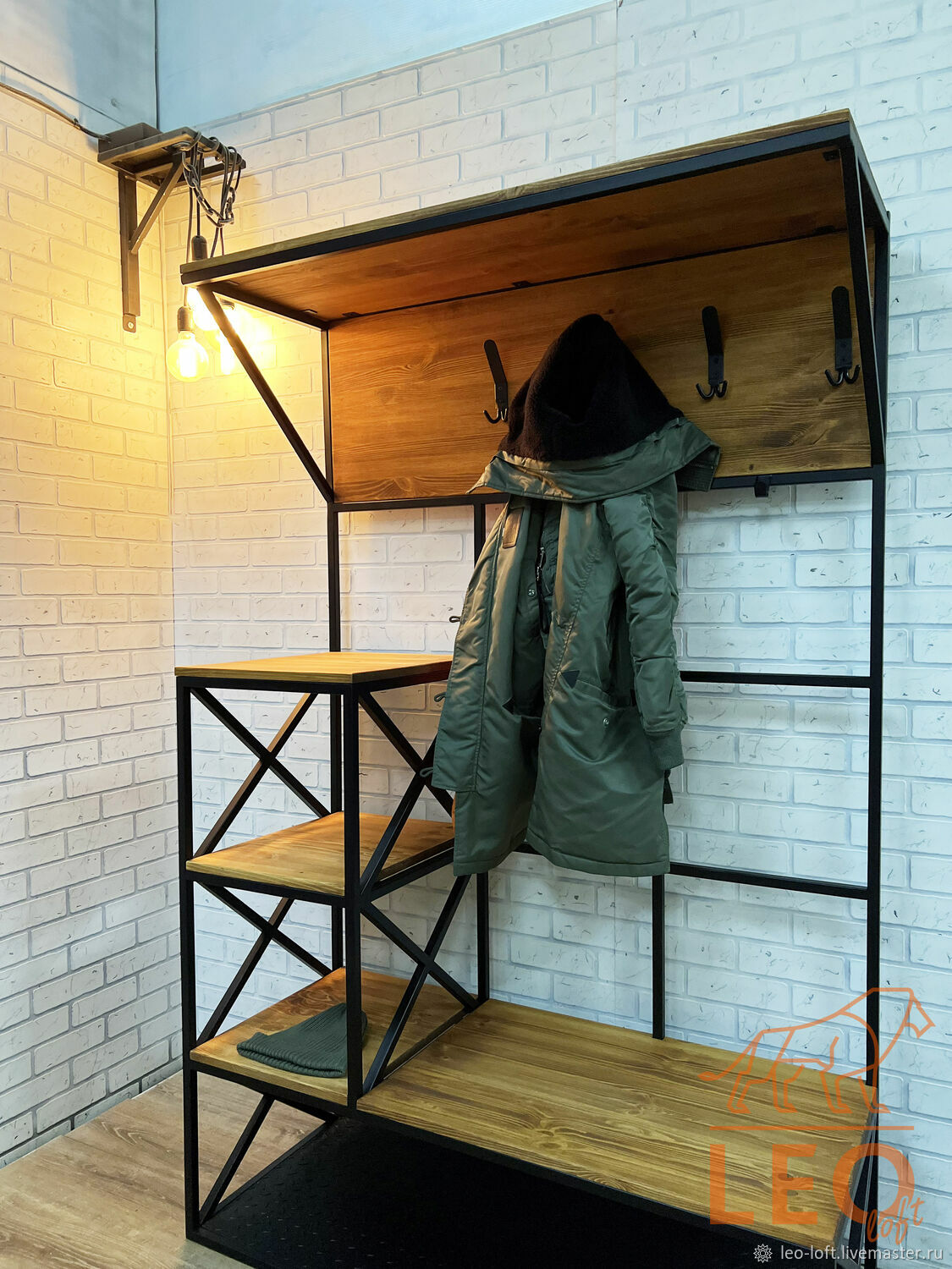 Прихожая в стиле лофт LF-520 – купить на Ярмарке Мастеров – RB2IORU ...