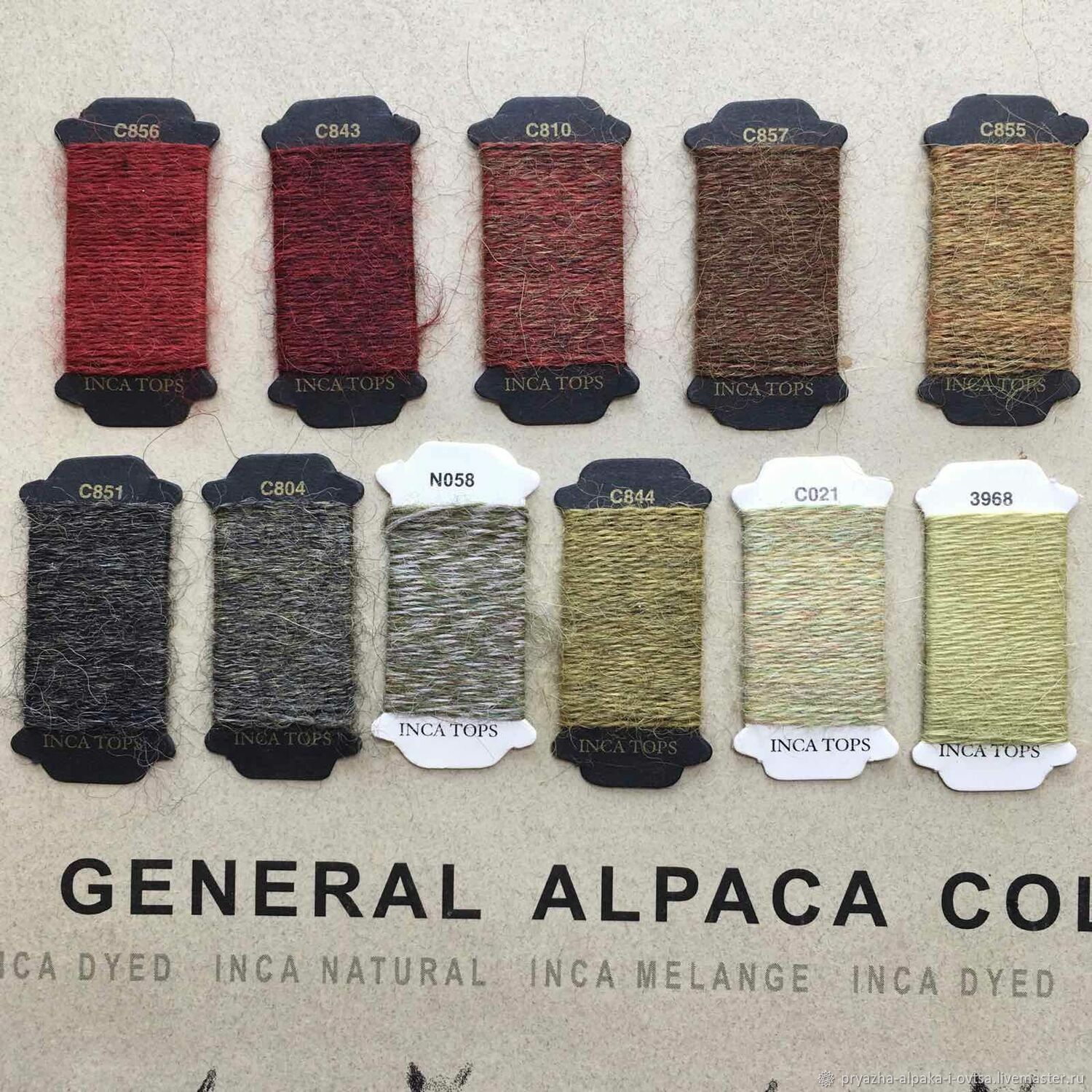 Пряжа: Альпака Меланж купить в интернет-магазине Ярмарка Мастеров по ...