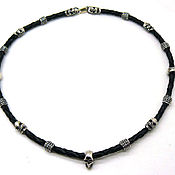 Украшения handmade. Livemaster - original item Choker Necklace Necklace with Skulls type 1. Handmade.