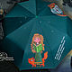 Зонт с росписью Гермиона и Сова Гарри Поттера, Зонты, Санкт-Петербург,  Фото №1