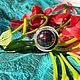 Кольцо со звездчатым гранатом. Кольца. Karma-jewelry. Интернет-магазин Ярмарка Мастеров.  Фото №2