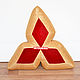 подушка-логотип Королевская Mitsubishi, Подушки, Сафоново,  Фото №1