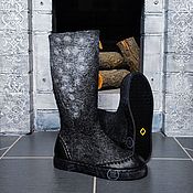 Обувь ручной работы handmade. Livemaster - original item boots: Felted boots Agate.. Handmade.