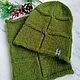 Set 'Olivia' hat and snood, greenery, Headwear Sets, Chelyabinsk,  Фото №1