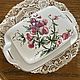 Винтаж: Фарфоровая масленка Botanica Villeroy&Boch, Кухонная утварь винтажная, Зинделфинген,  Фото №1