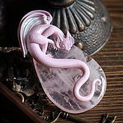Украшения handmade. Livemaster - original item Pendant with a pearl dragon. Handmade.