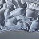 Текстурная объёмная картина интерьерная «white textile». Элементы интерьера. Glintvejn-art. Ярмарка Мастеров.  Фото №4