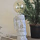 Order Moai lamp-statuette made of concrete. Decor concrete Azov Garden. Livemaster. . Table lamps Фото №3